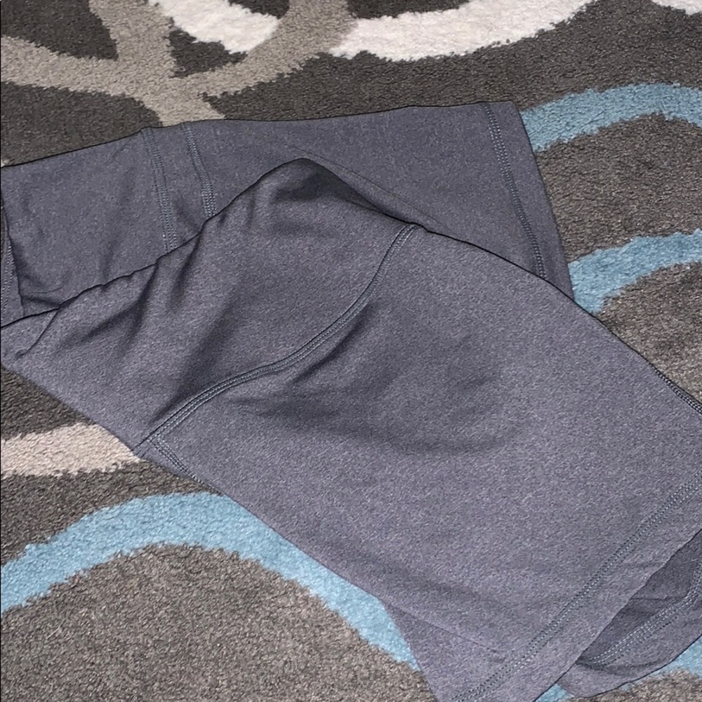 Grey workout shorts
